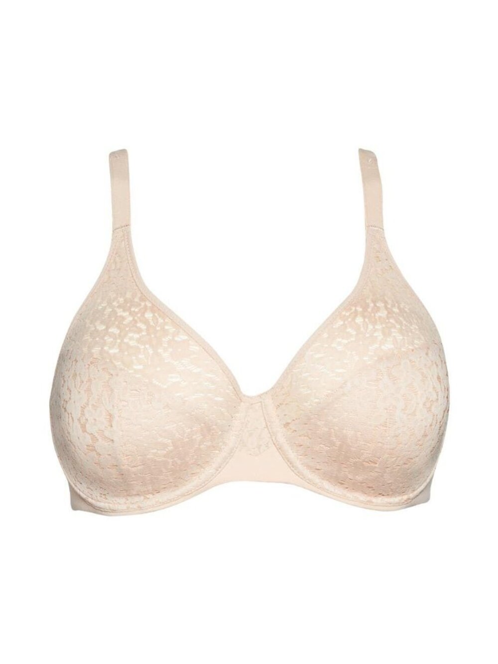๐ CHANTELLE Norah Underwire Non-Padded Bra 36DD Nude Blush Beige #13F1 - Picture 5 of 12